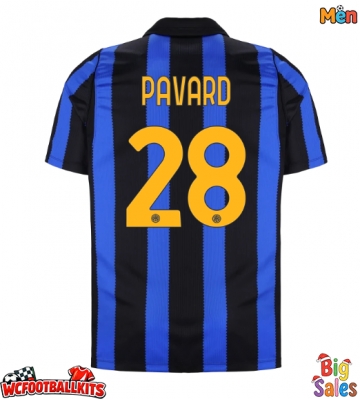 Inter Milan Benjamin Pavard #28 Replica Home Stadium Shirt 2026-27 Short Sleeve
